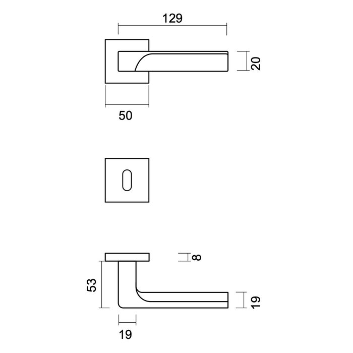 HDD Black door handles FLASH