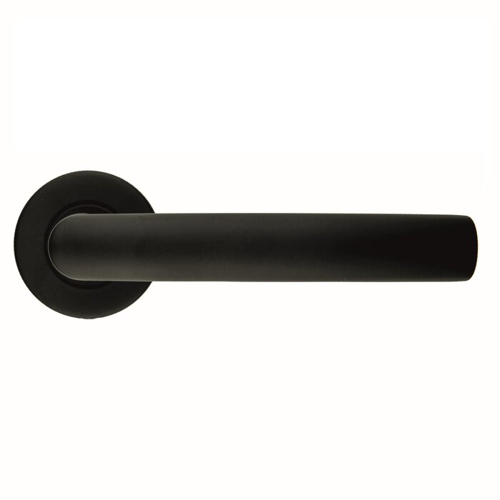 HDD Poignées de porte noires 'Forme Ovale C'