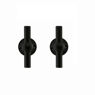 HDD Poignées de porte noires Petra T+T