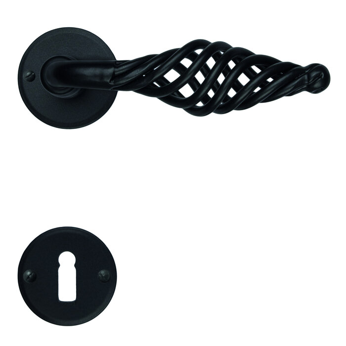 HDD Black door handles Spiralus
