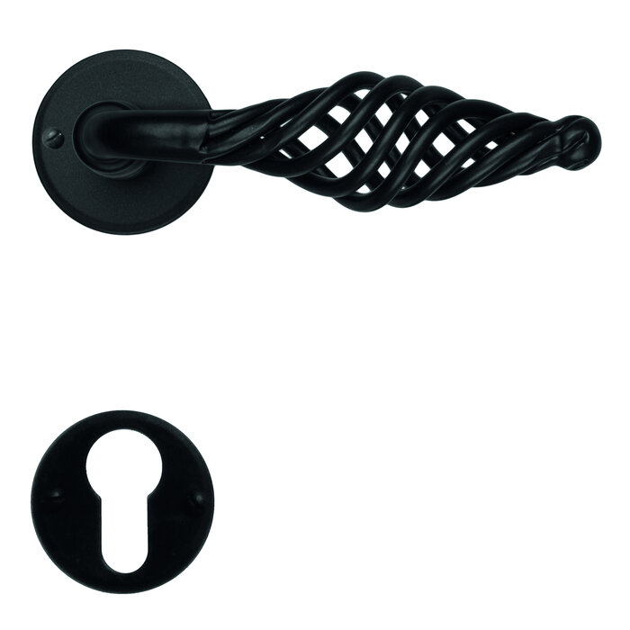 HDD Black door handles Spiralus