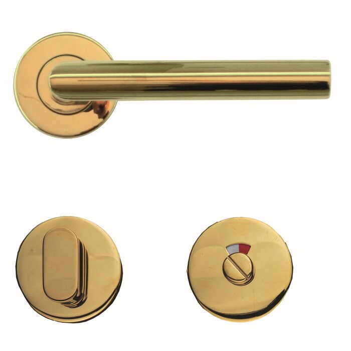 HDD Titanium door handles "I Shape 19 mm"