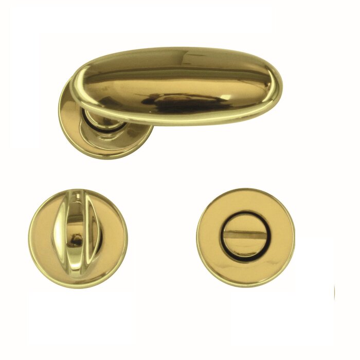 HDD Gouden deurklinken Olive NM