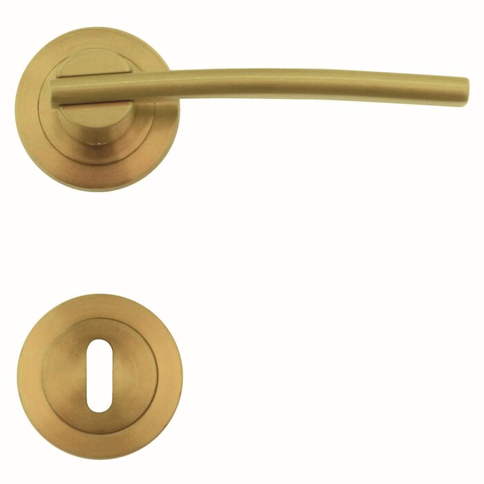 HDD Mat gouden deurklinken Mirca