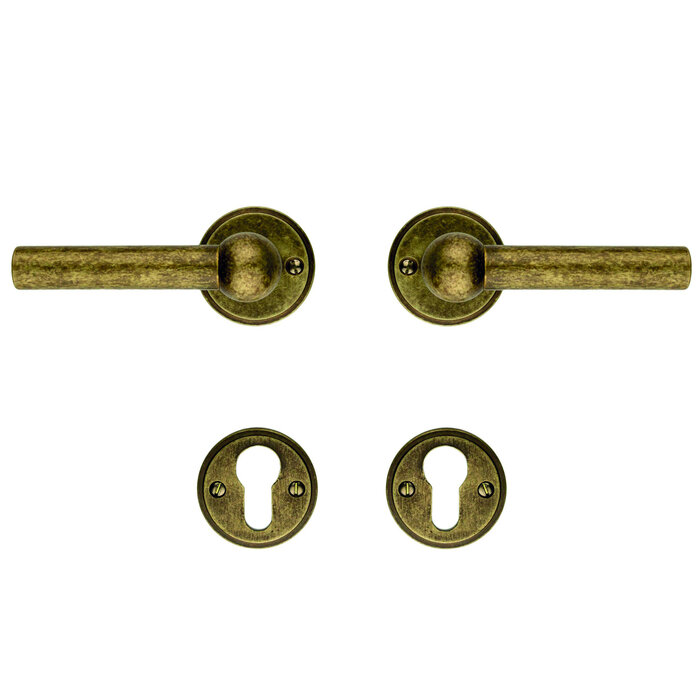 HDD Poignées de porte Petana L+L vieux jaune