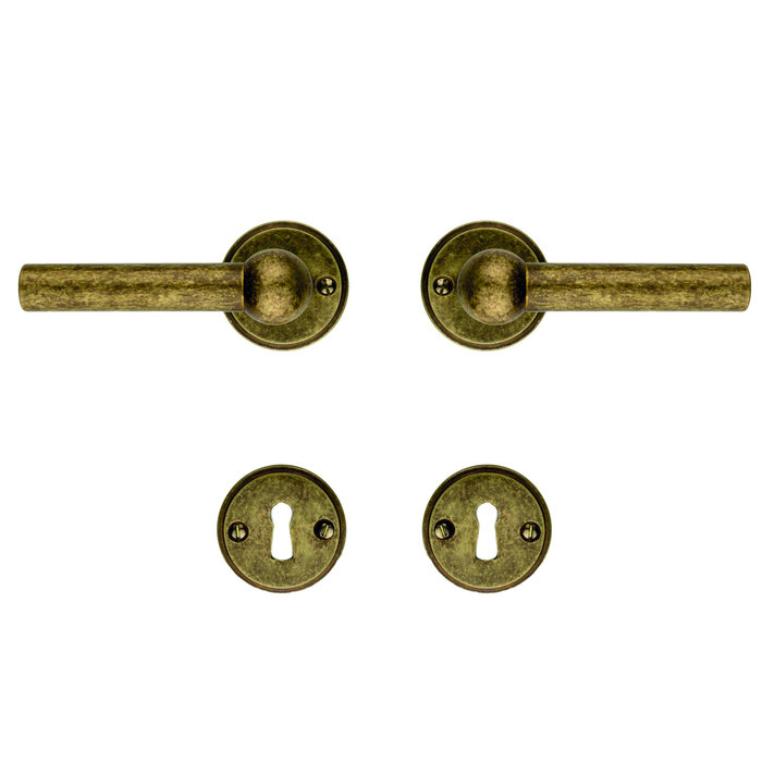 HDD Poignées de porte Petana L+L vieux jaune