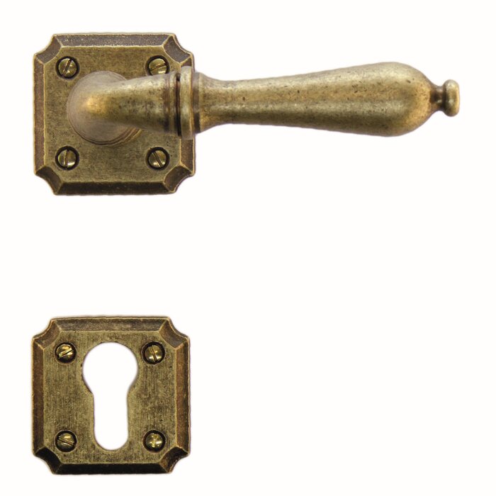 HDD Deurklink Lisa old yellow