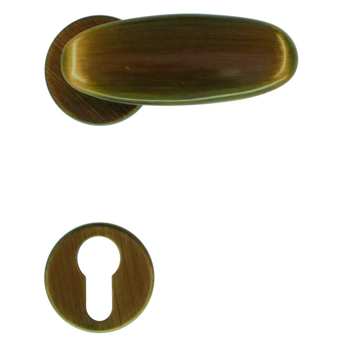 HDD Deurklinken Olive in het brons