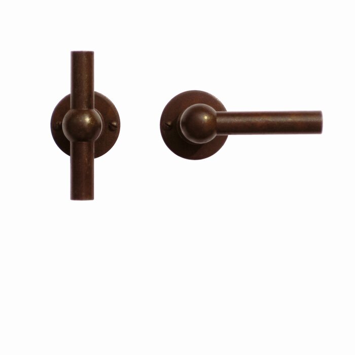 HDD Door handles Petra NM T+L in rust colour
