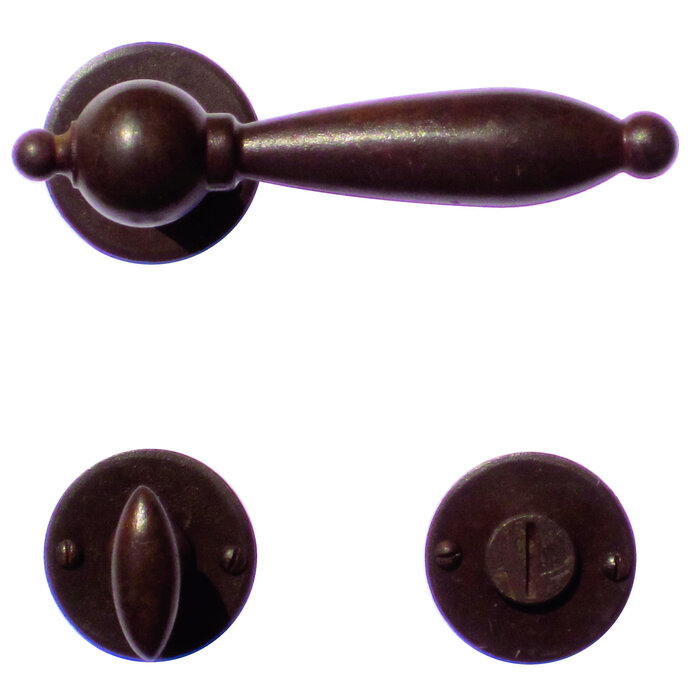 HDD Door handle NATLIE in rust color