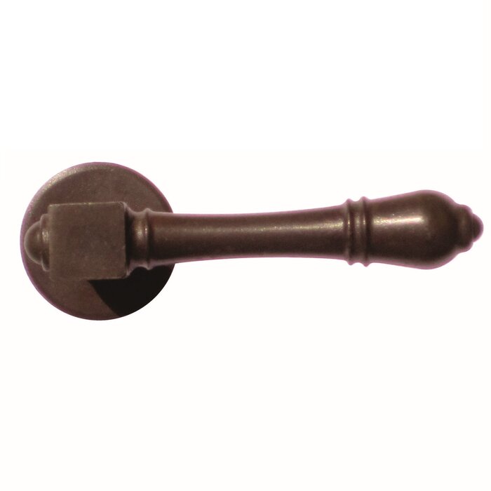 HDD Poignées de porte couleur rouille Carré - Rondes