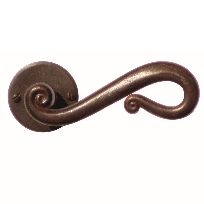 HDD Romana door handles in rust color