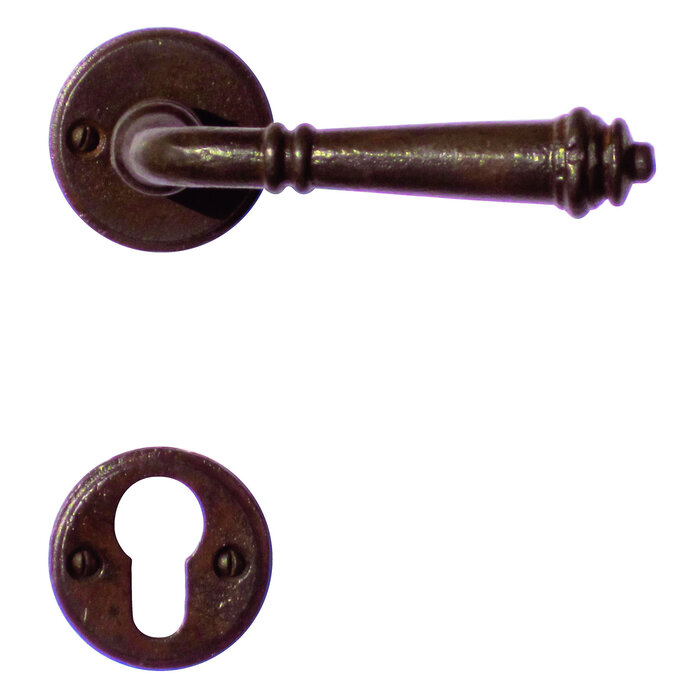 HDD Roestkleurige deurklinken Tarascon