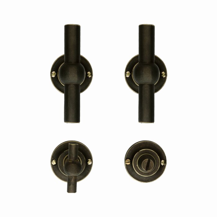 HDD Old brass door handles Petra T + T