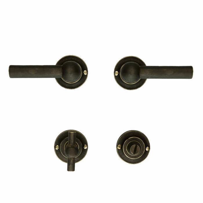 HDD Old messing deurklinken Petra L + L