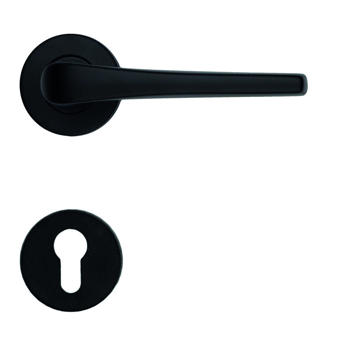 HDD Black flat door handles SIPORA