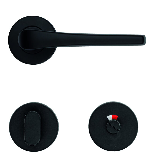 HDD Black flat door handles SIPORA