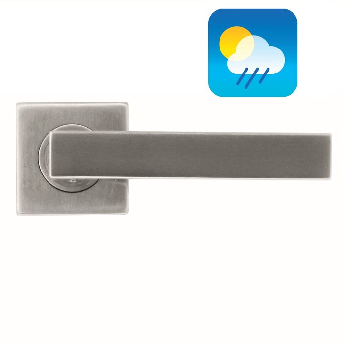 HDD Stainless steel door handles Cosmic also for outdoor use