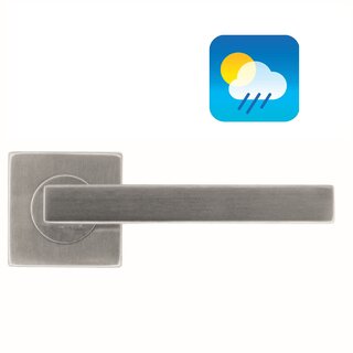 HDD Poignées de porte en acier inoxydable de forme cubique 16 mm