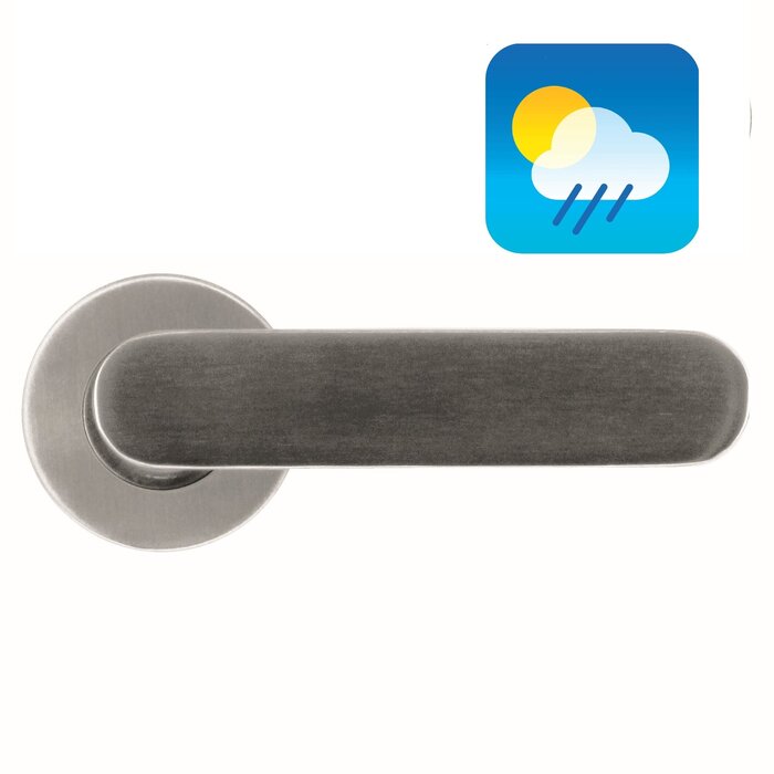 HDD Door handles "Space" stainless steel plus also for outdoor use