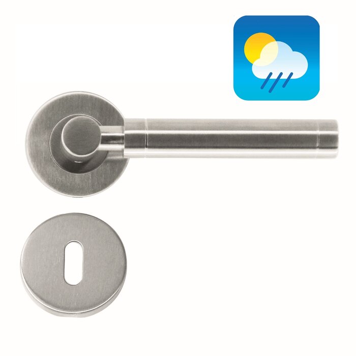 HDD Door handles 'Jupiter' stainless steel plus also for outdoor use