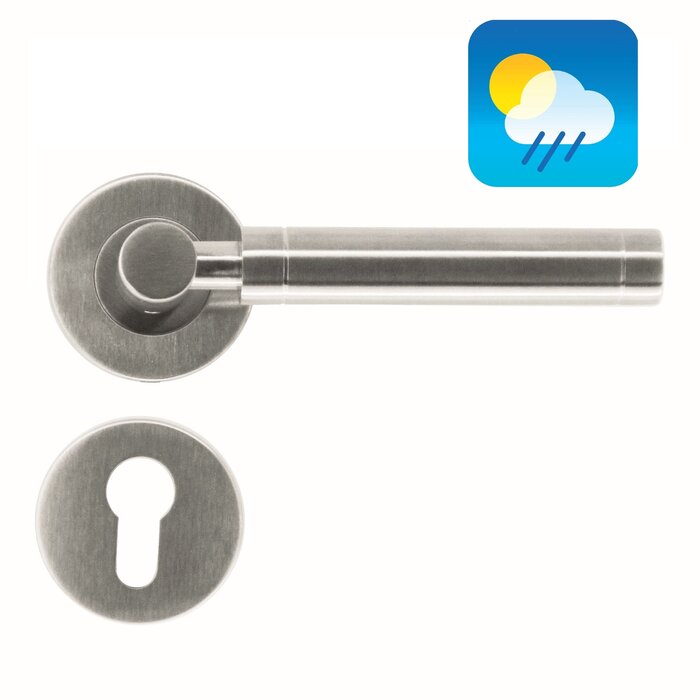 HDD Door handles 'Jupiter' stainless steel plus also for outdoor use