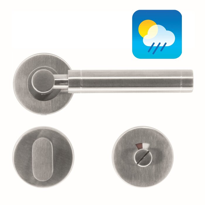 HDD Door handles 'Jupiter' stainless steel plus also for outdoor use