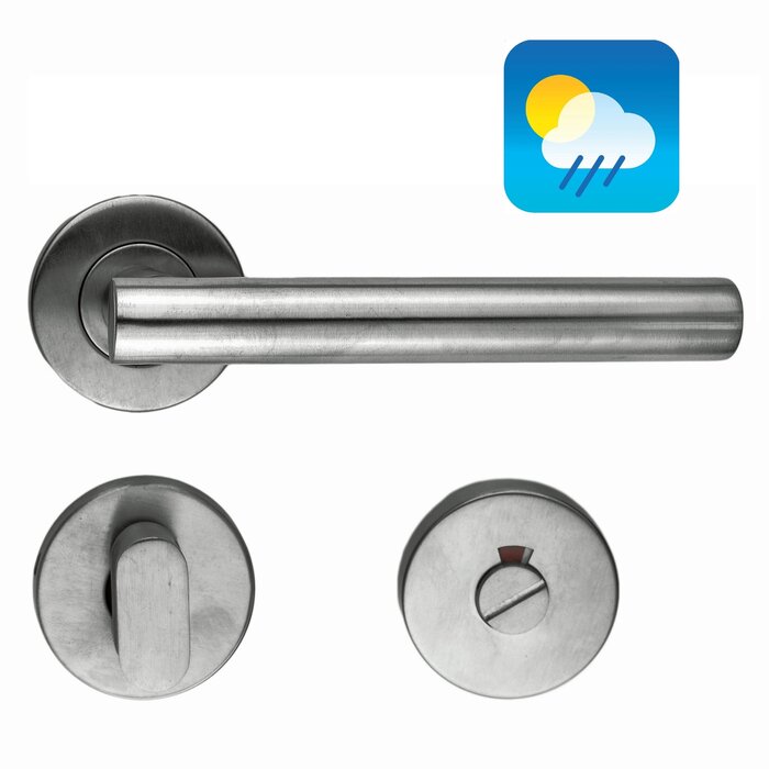 HDD Door handles "T shape 19mm" stainless steel plus also for outdoor use