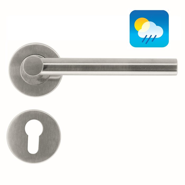 HDD Edelstahl-Türgriffe „Mars“ für den Außenbereich geeignet