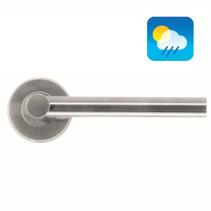 HDD Stainless steel door handles 'Mars' suitable for outdoor use