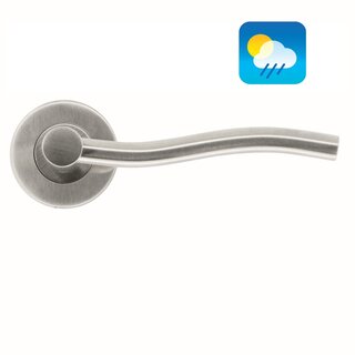 HDD Door handles 'Venus' stainless steel plus