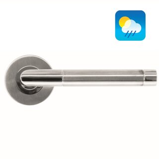 HDD Stainless steel plus door handles 'Oval I Shape'