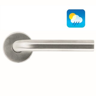 HDD RVS deurklinken L Shape "class 3"