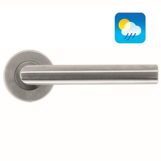 HDD Stainless steel door handles I Shape "class 3"