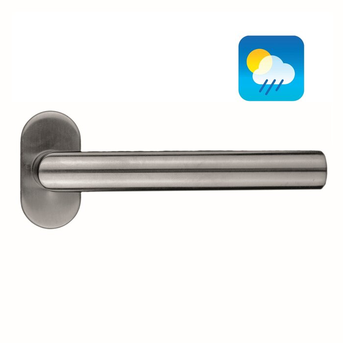 HDD Stainless steel door handles profile "I Shape" also for outdoor use