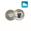 HDD Stainless steel hinged door knobs BS Shape 50 mm