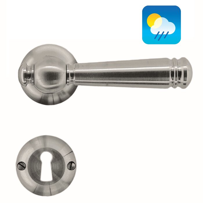 HDD Stainless steel door handles 'Anna-Lucia' also for outdoor use