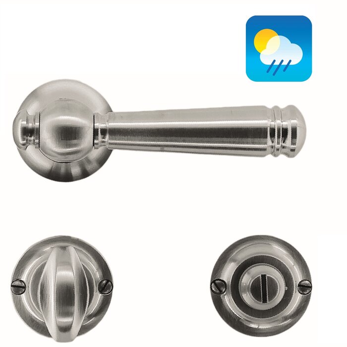 HDD Poignées de porte en acier inoxydable « Anna-Lucia » également pour l'extérieur