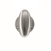 HDD Solid door handle/door knob 'Olive' stainless steel look