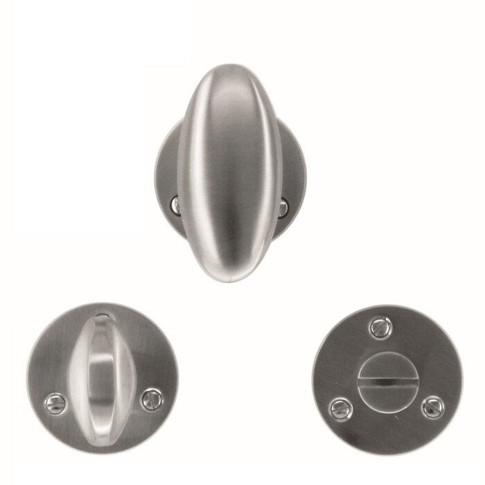 HDD Poignée de porte pleine/bouton de porte aspect acier inoxydable « Olive »