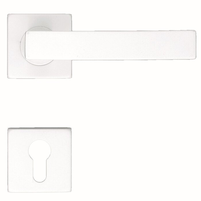 HDD White door handles Cosmic with structure