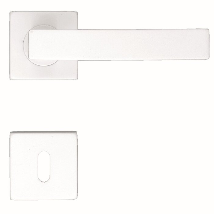 HDD White door handles Cosmic with structure