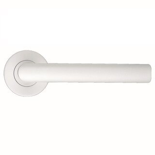 HDD Witte deurklinken I Shape 19mm met structuur