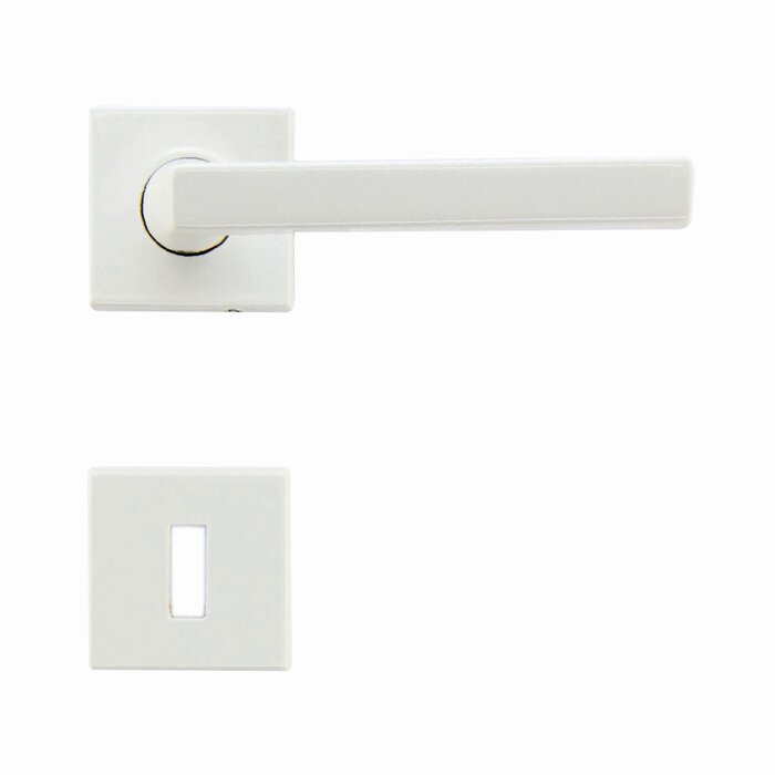 HDD Poignées de porte blanc brillant Luïs