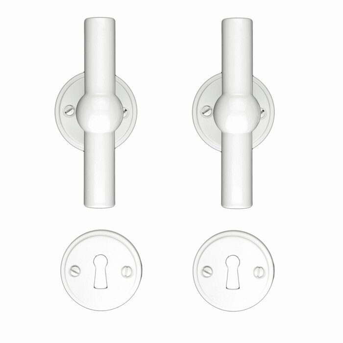 HDD Poignées de porte blanches Petana T+T