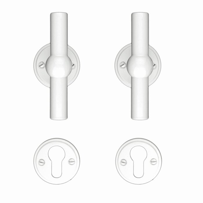 HDD White door handles Petana T+T