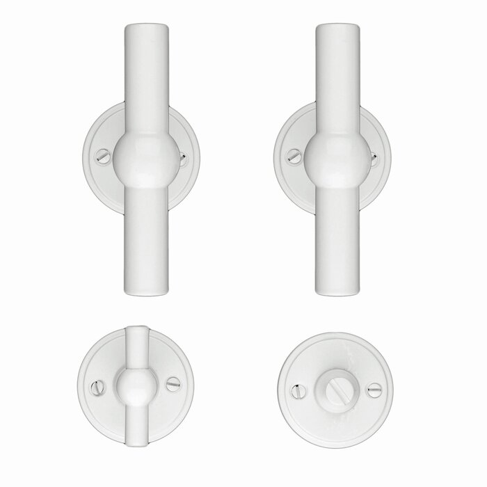 HDD Poignées de porte blanches Petana T+T