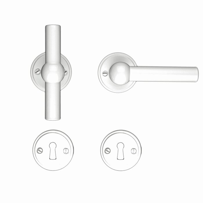 HDD Poignées de porte blanches Petana T+L