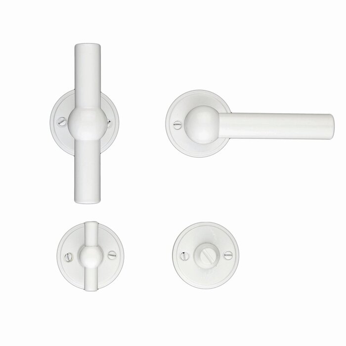HDD White door handles Petana T+L