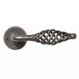 HDD Eisentürgriffe 'Spiral rund'